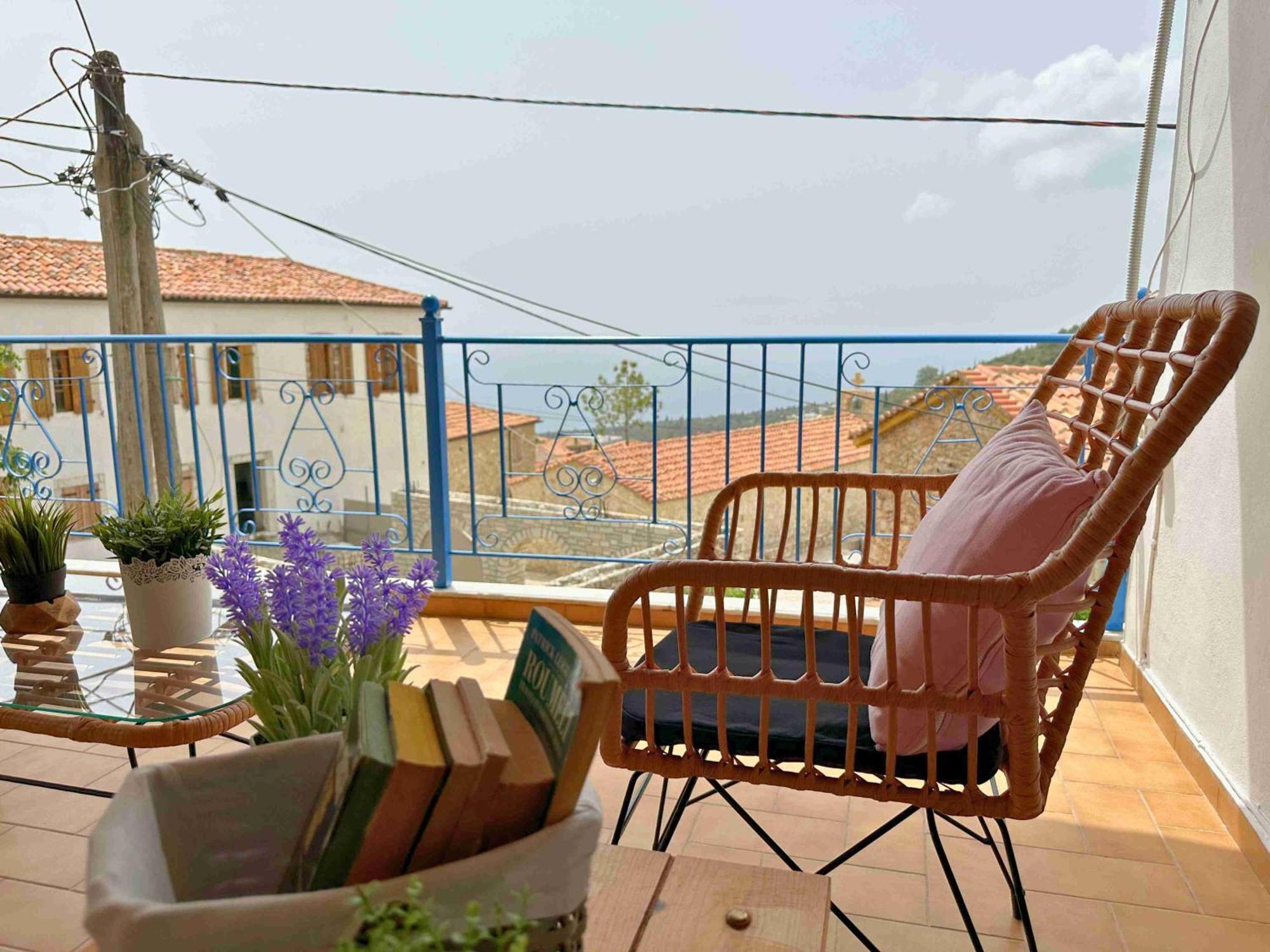 Kalderimi View House Villa Dhermi Luaran gambar