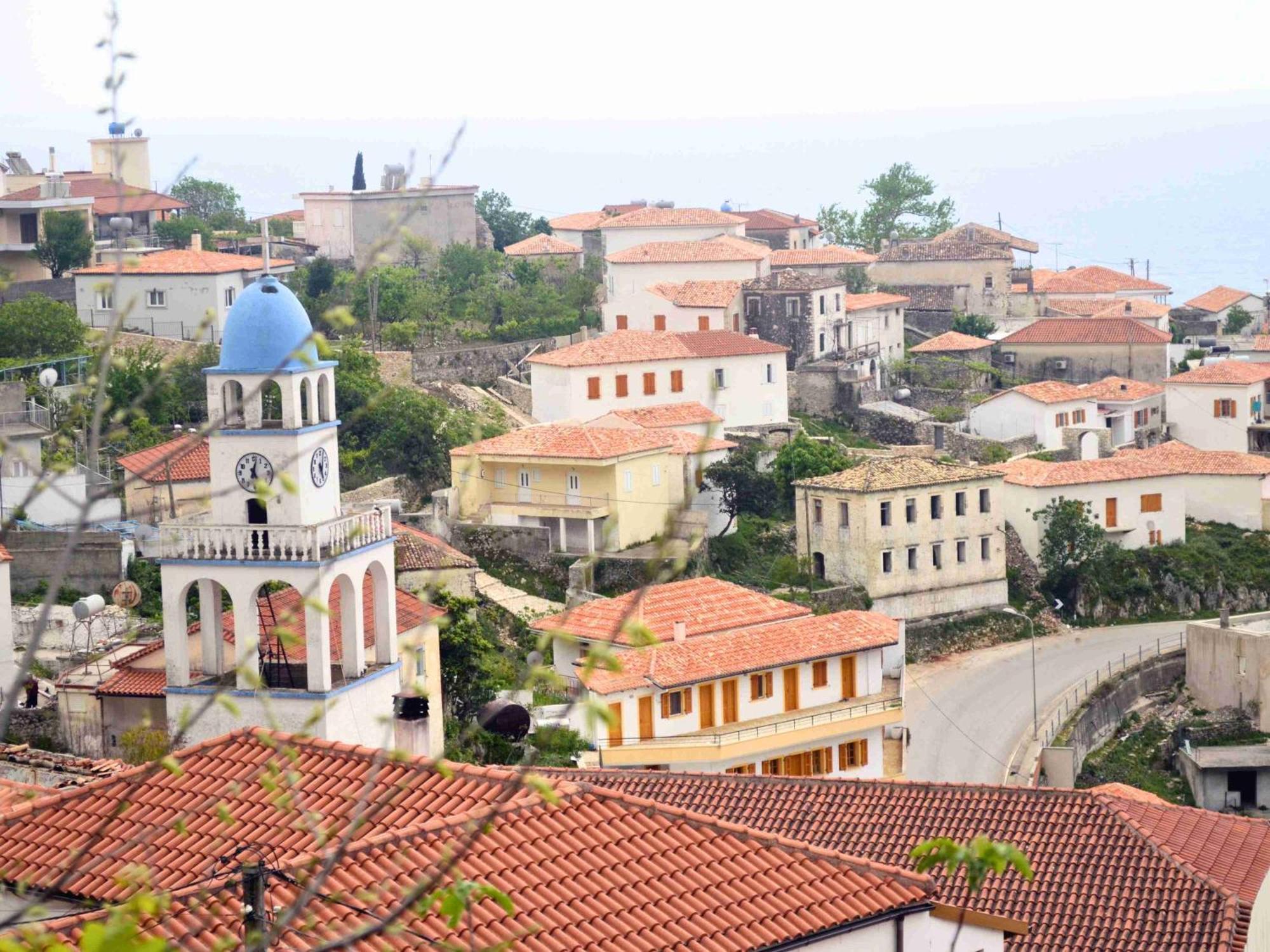 Kalderimi View House Villa Dhermi Luaran gambar