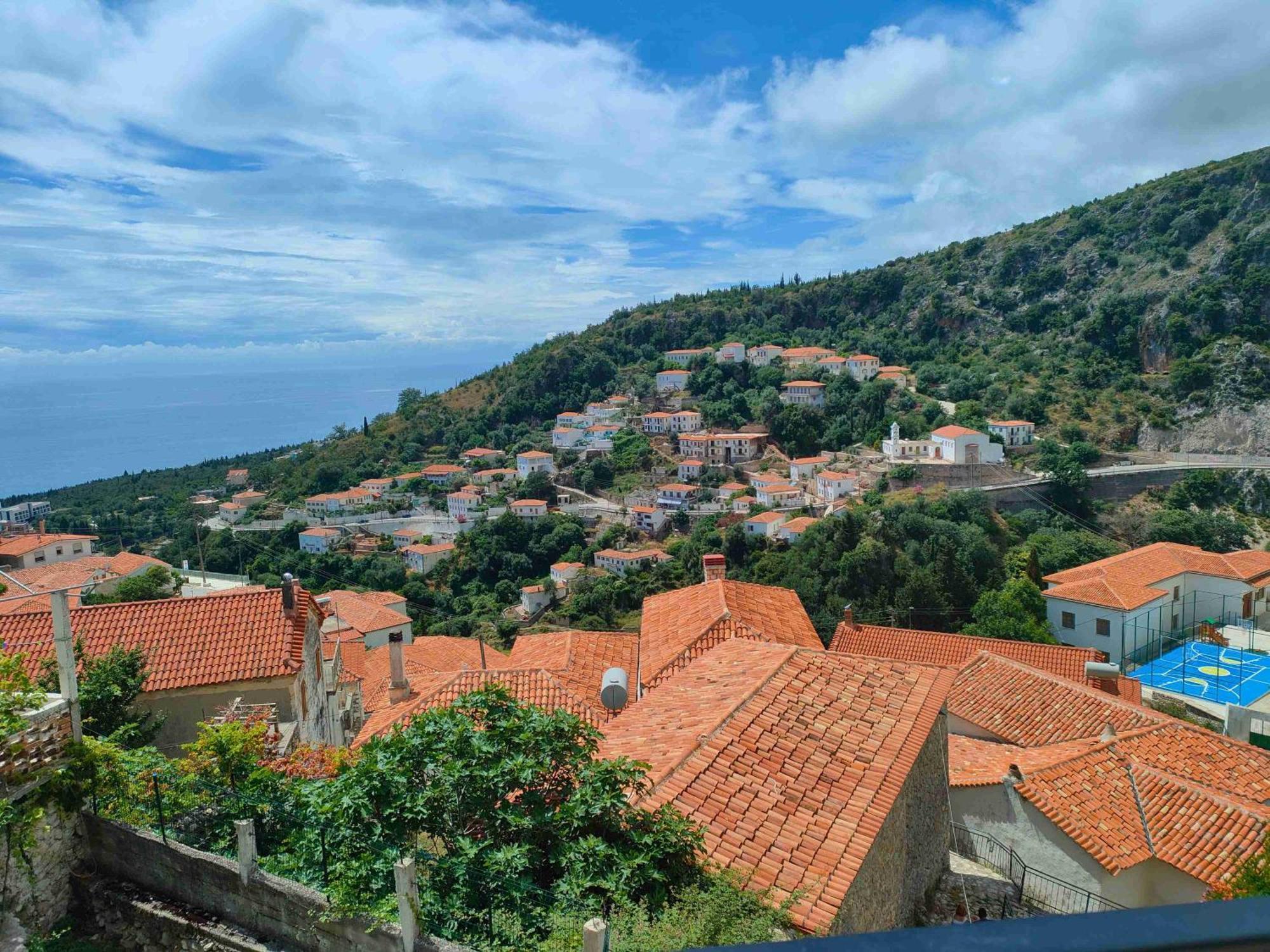 Kalderimi View House Villa Dhermi Luaran gambar